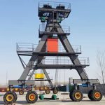 RUBBER TYRED GANTRY CRANE