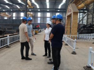 Uzbekistan customer visited Shandong Honfu Tech...