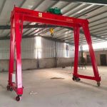 MINI MOBILE TRACKLESS GANTRY CRANE