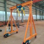 MINI MOBILE TRACKLESS GANTRY CRANE