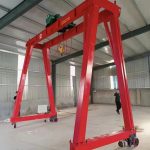 MINI MOBILE TRACKLESS GANTRY CRANE