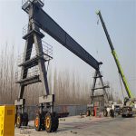 RUBBER TYRED GANTRY CRANE
