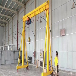 MINI MOBILE TRACKLESS GANTRY CRANE