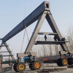 RUBBER TYRED GANTRY CRANE