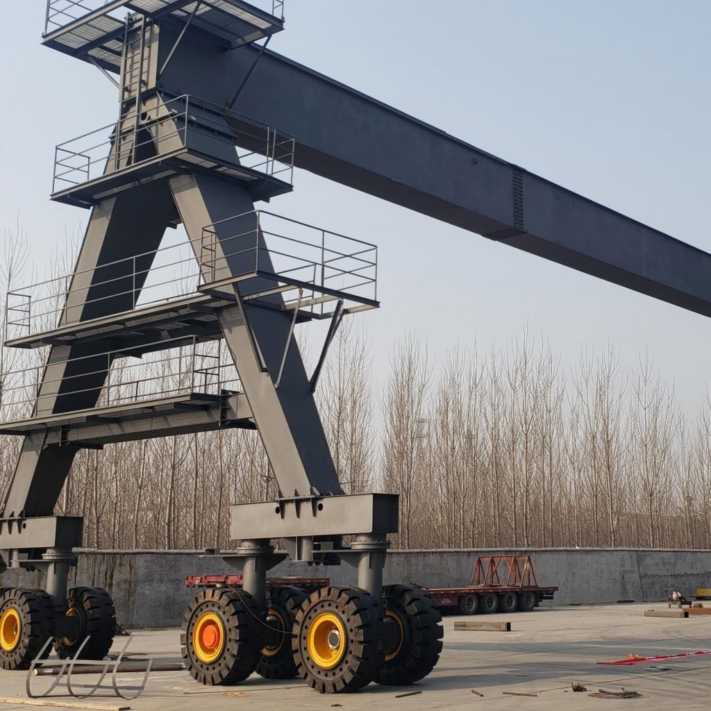 RUBBER TYRED GANTRY CRANE