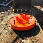 IRON SCRAP ELECTROMAGNET LIFTER LIFTING MAGNET FOR CRANE