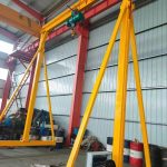 MINI MOBILE TRACKLESS GANTRY CRANE