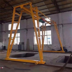 MINI MOBILE TRACKLESS GANTRY CRANE