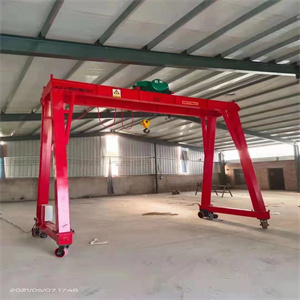 MINI MOBILE TRACKLESS GANTRY CRANE