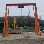 MINI MOBILE TRACKLESS GANTRY CRANE