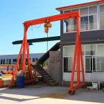 MINI MOBILE TRACKLESS GANTRY CRANE