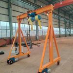 MINI MOBILE TRACKLESS GANTRY CRANE