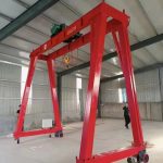 MINI MOBILE TRACKLESS GANTRY CRANE
