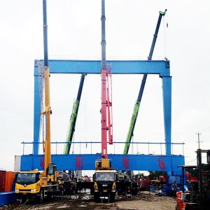 SINGLE GIRDER GANTRY CRANE
