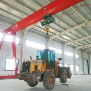 SINGLE GIRDER GANTRY CRANE