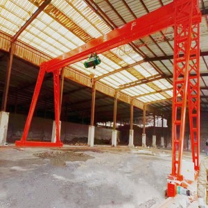 SINGLE GIRDER GANTRY CRANE