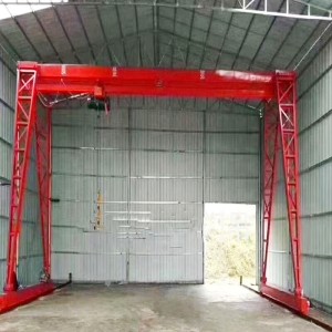 SINGLE GIRDER GANTRY CRANE