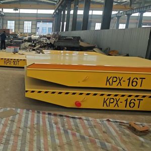 16 Ton KPX Cable Reel Powered Rail Electric Tra...