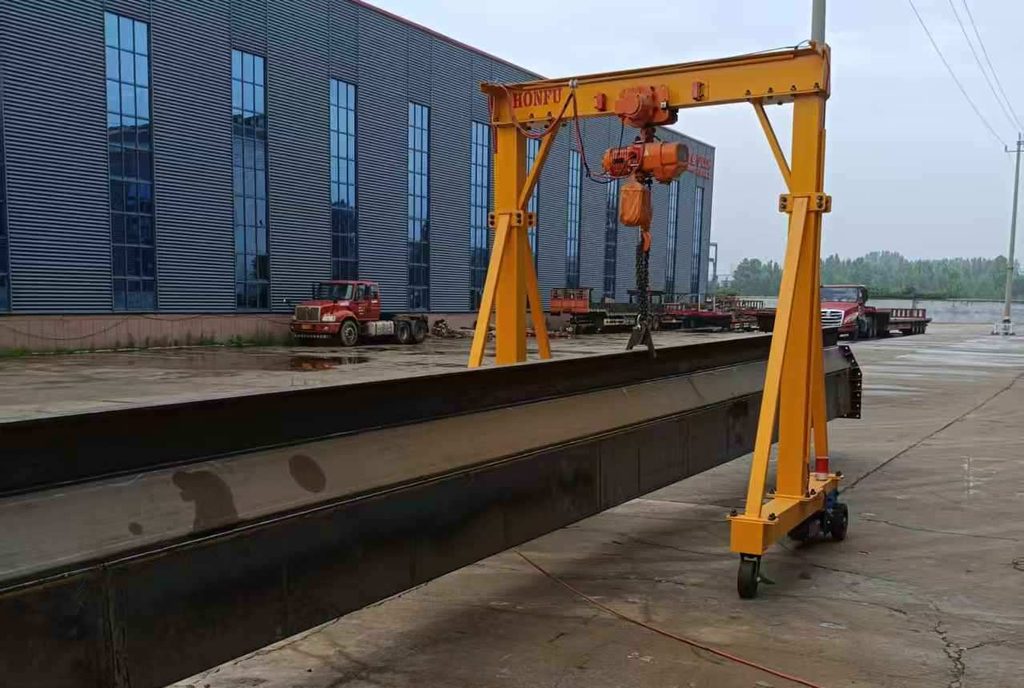 Trackless Gantry Crane Buying Guide: Electric vs. Hydraulic Models（images 2）