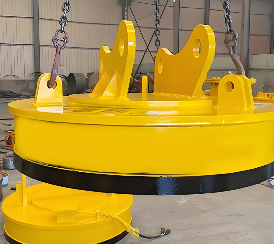 How to Choose an Electromagnetic Lifting Magnet for an Overhead Crane（images 2）